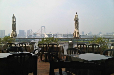 View during brunch.